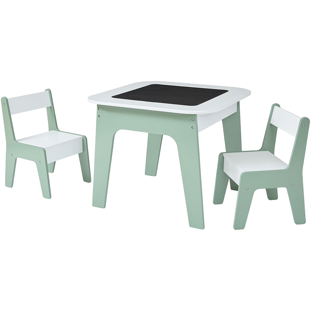 Liberty House Toys 4-in-1 2 Seater Kids Play Table and Chairs Set Image 2