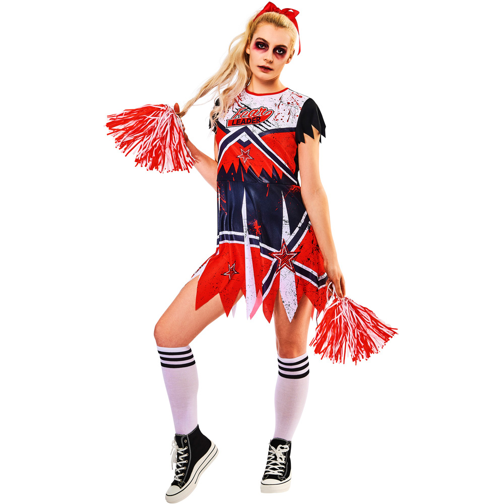 Rubies Zombie Cheerleader Adult Costume XS Image 5