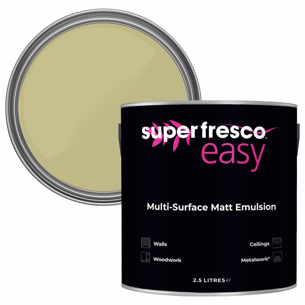 Superfresco Easy Queen Bee Matt Emulsion Paint 2.5L Image 1