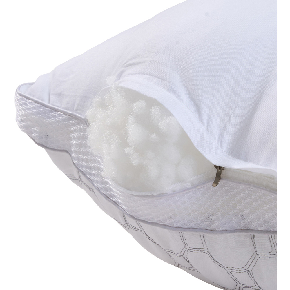 Living and Home White Minimalist Pillow Inner 48 x 74cm Image 5