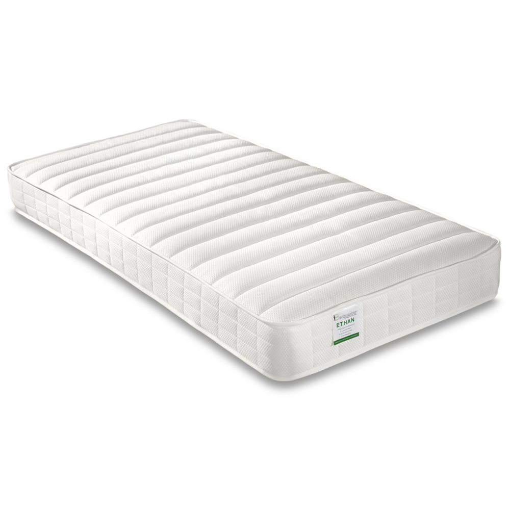 Bedmaster Oliver Triple Sleeper Grey and White Bunk Bed with Spring Mattresses Image 2