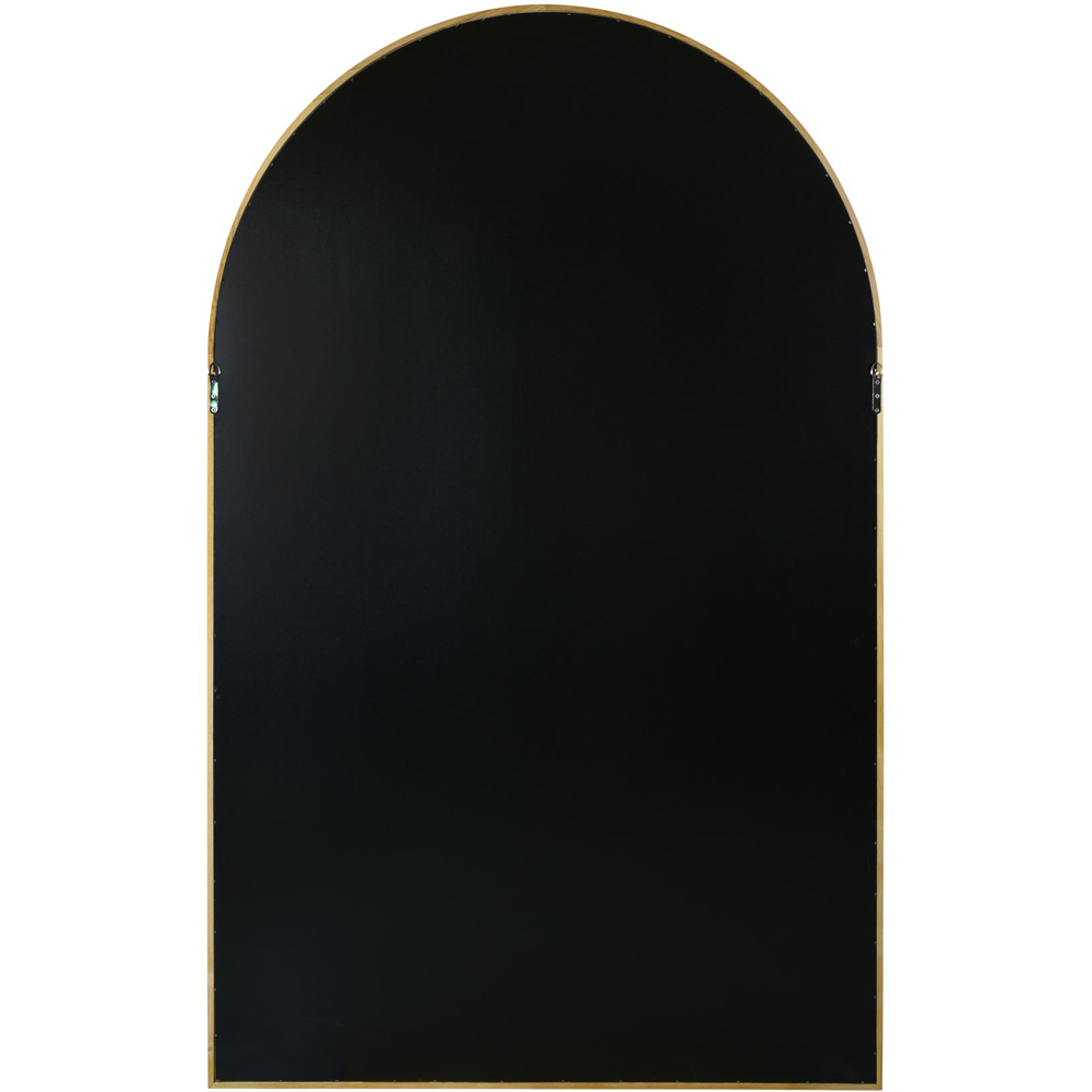 The Naturalis Solid Oak Framed Arched Leaner Wall Mirror 190 x 120cm Image 4