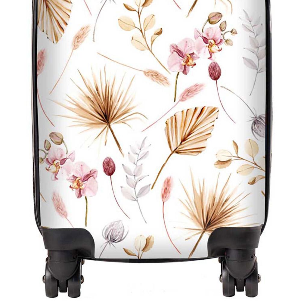 Warren Reed Designer Mini Cabin Watercolour Orchids Suitcase Image 2