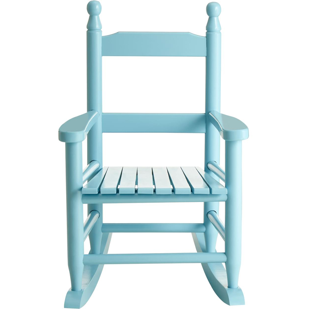 Premier Housewares Kids Blue Rocking Chair Image 2