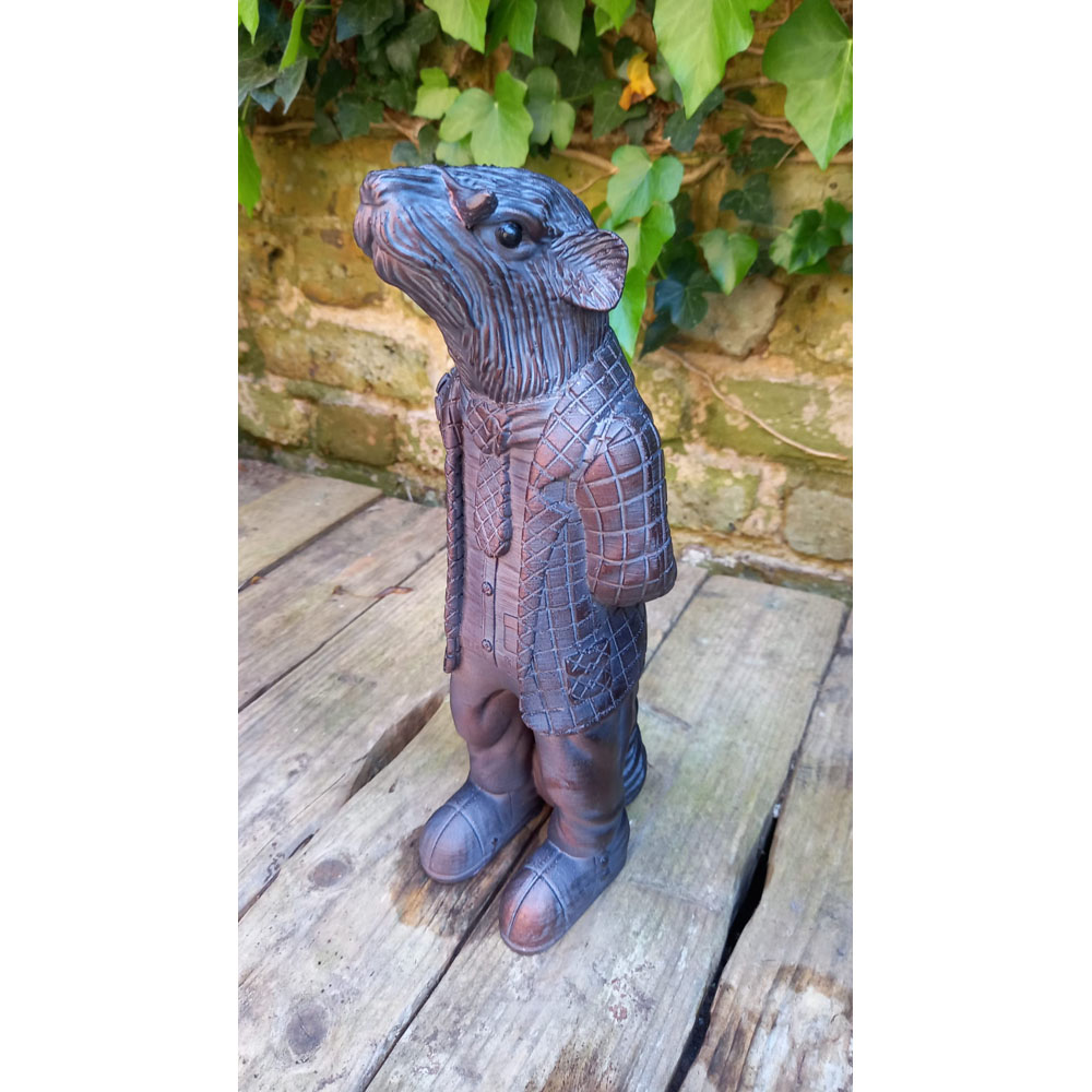 Inspirational Gifting 4 Piece Wind in the Willows Polystone Resin Garden Ornament Set Image 6