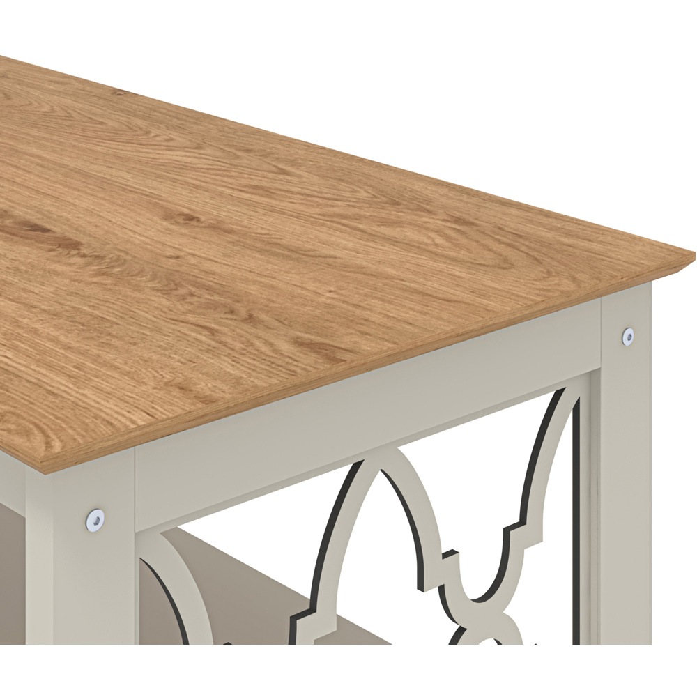 GFW Exmouth Light Grey Coffee Table Image 5
