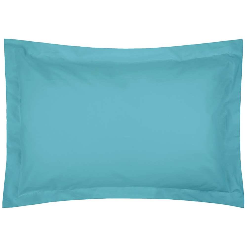 Serene Oxford Teal Pillowcase Image 1