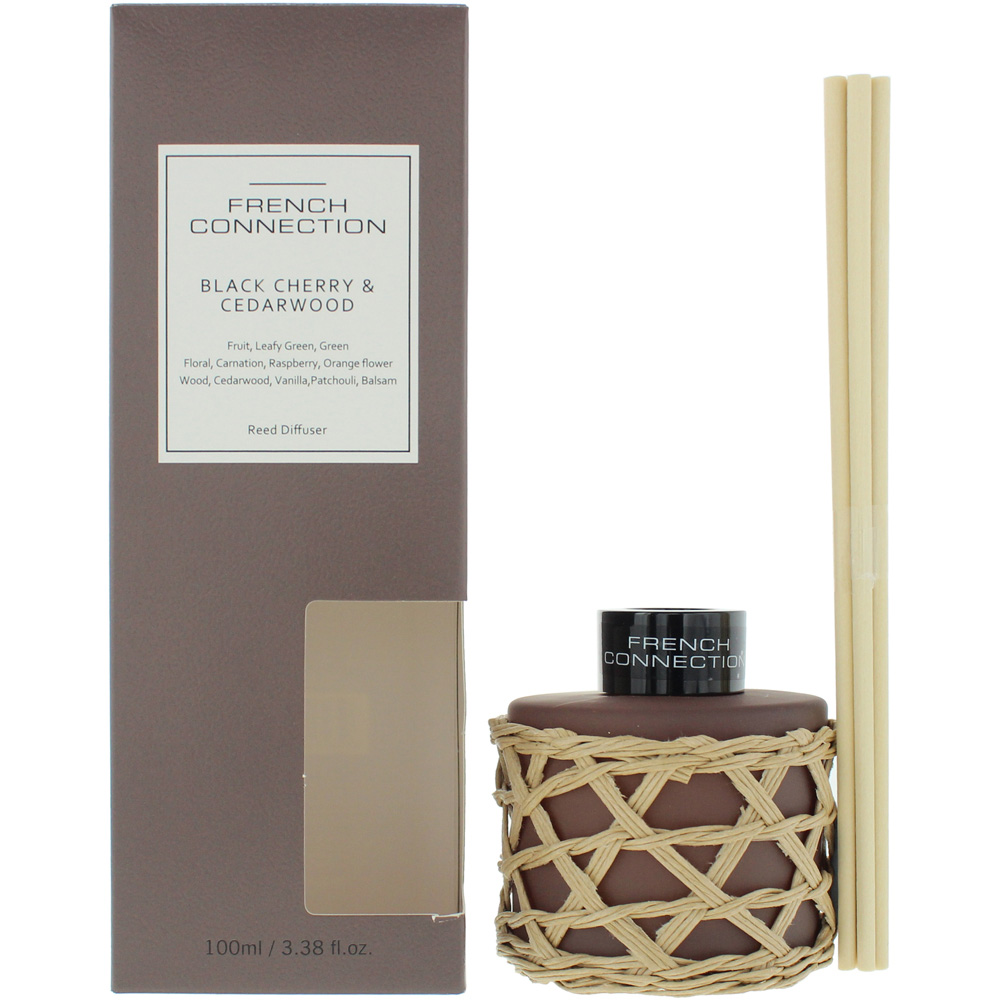 French Connection Bamboo Collection Black Cherry and Cedarwood Reed ...