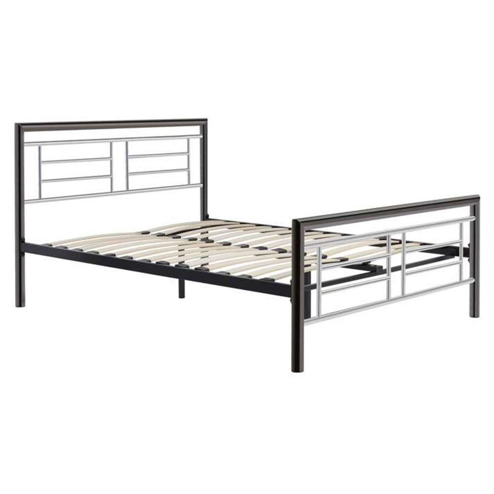 Montana Double Silver Bed Frame Image 2