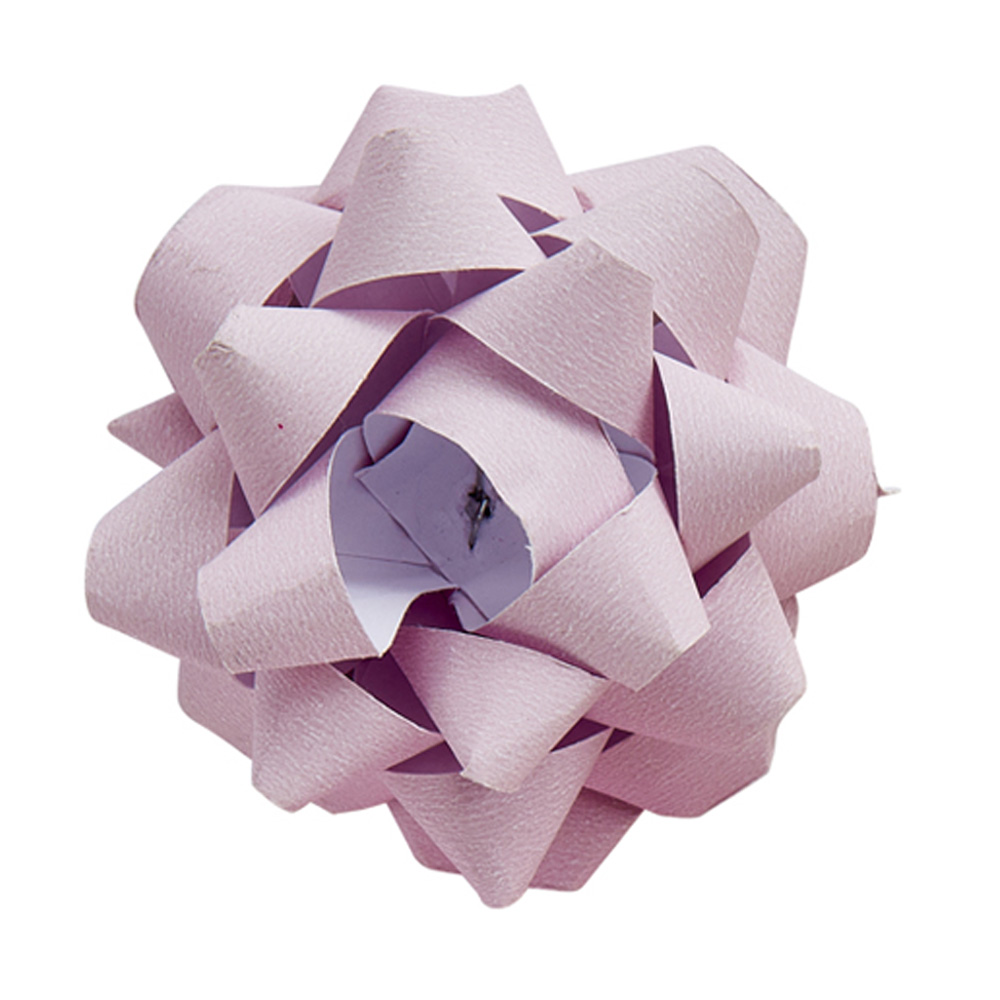Wilko Pink Paper Bows 4 Pack Image 2