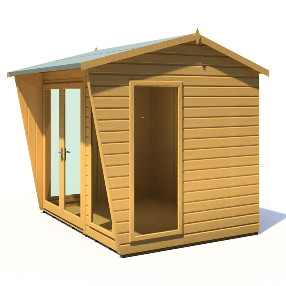 Shire Burghclere 8 x 6ft Double Door Contemporary Summerhouse Image 4