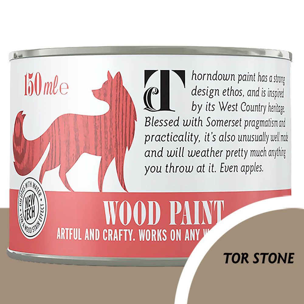 Thorndown Tor Stone Satin Wood Paint 150ml Image 3