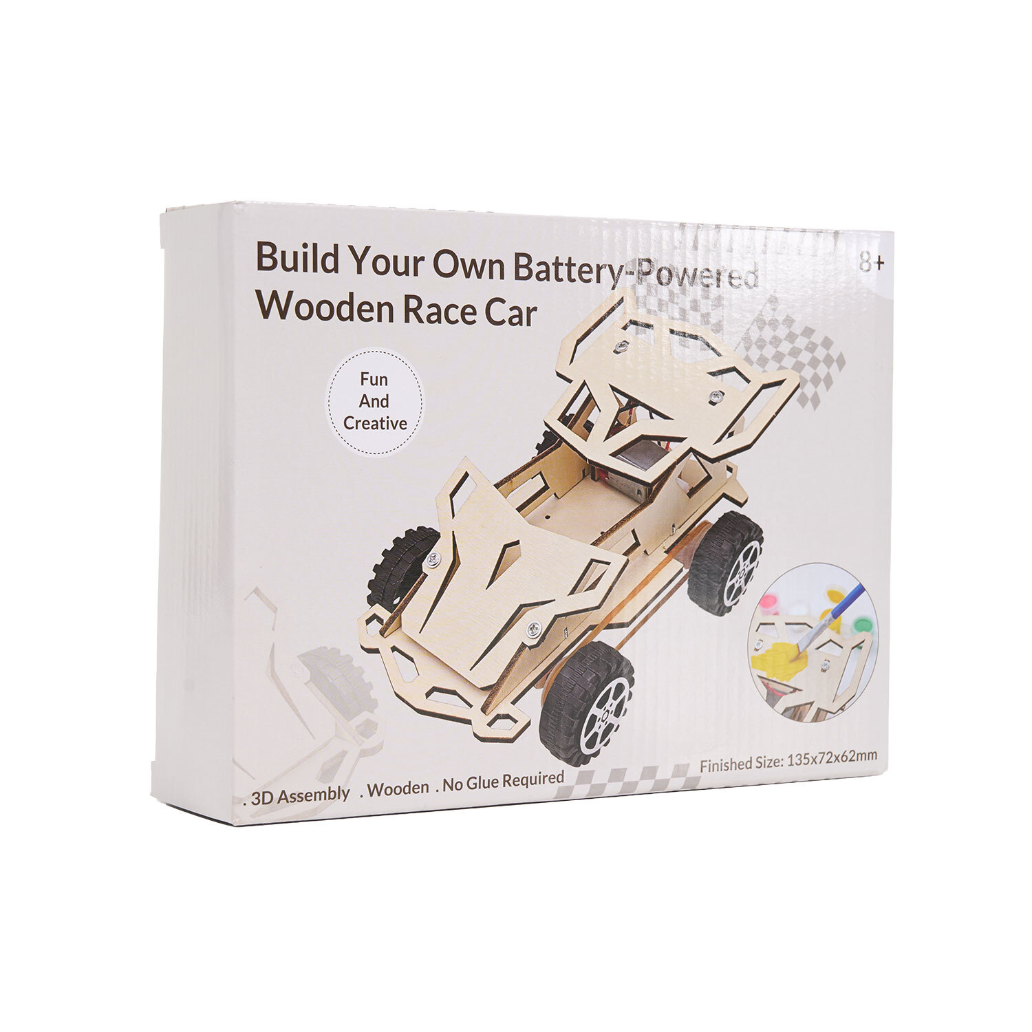 Build Your Own Battery Powered Wooden Race Car Image 2