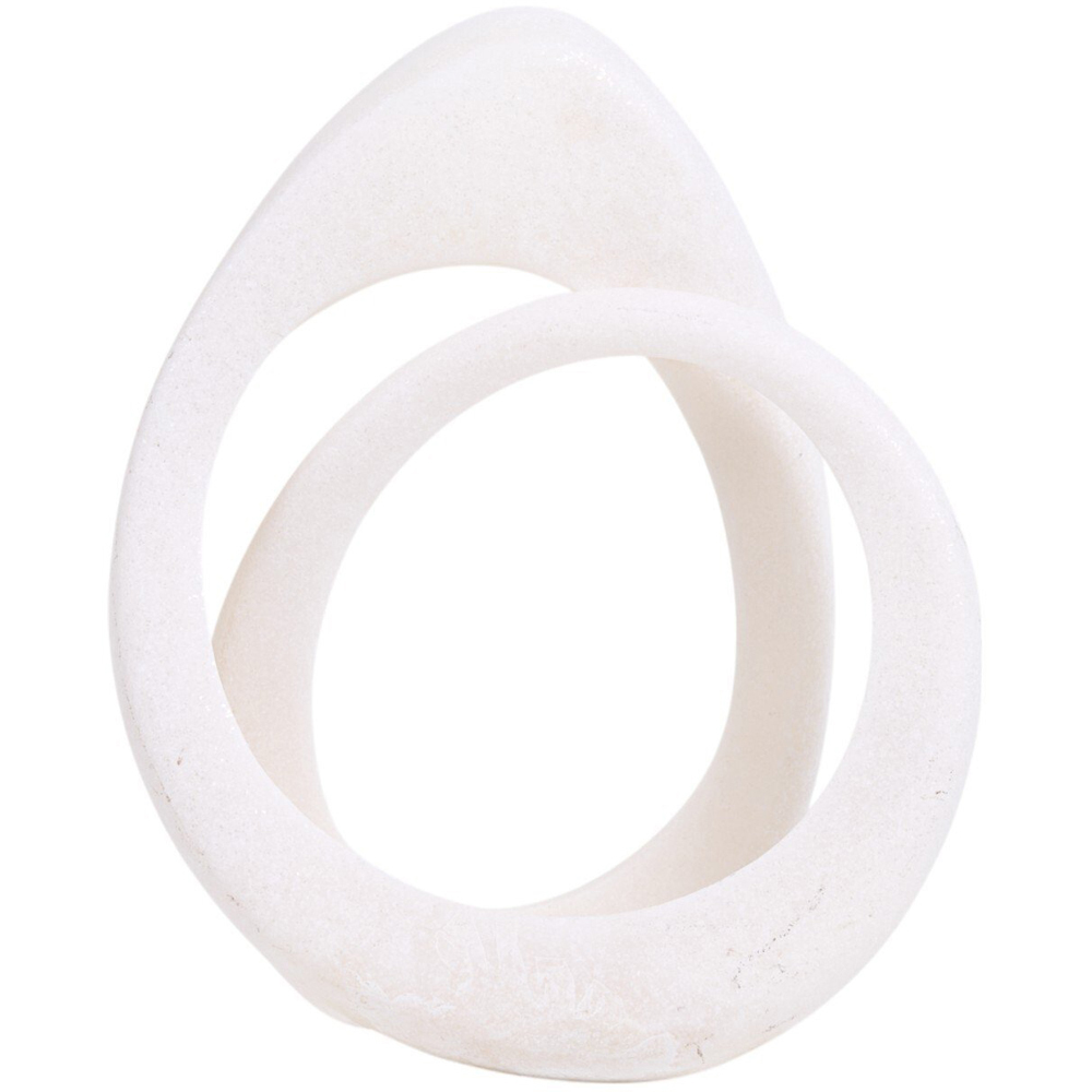 Abstract Sculpture White Image 3