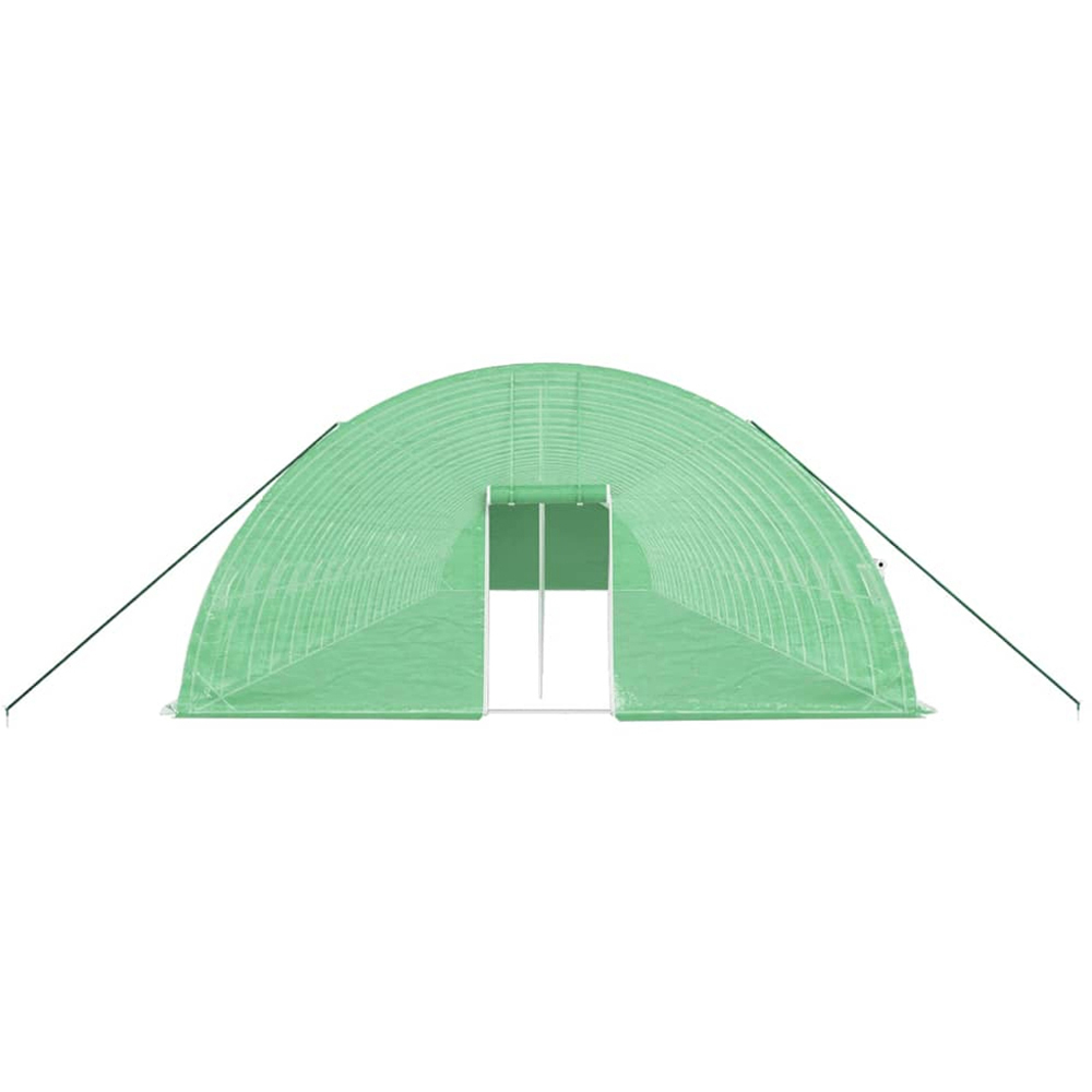 vidaXL White 19.7 x 78.7ft Greenhouse Image 4