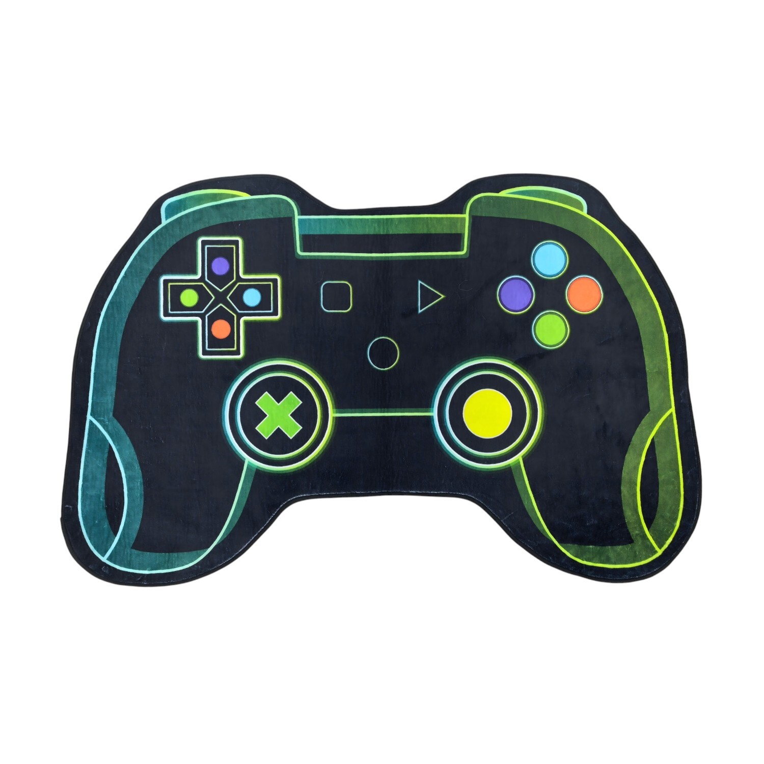 Game Controller Rug Black Image 1