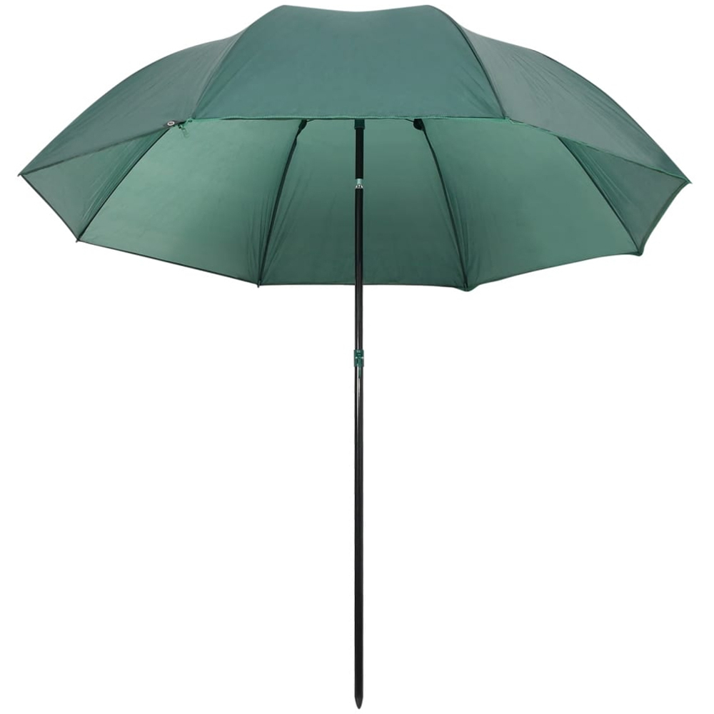 vidaXL Green Fishing Umbrella 2.2 x 1.93m Image 3