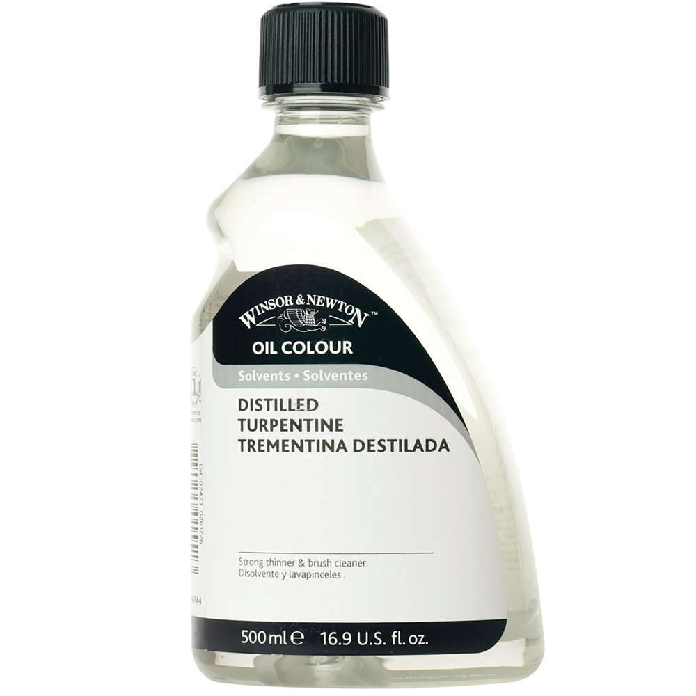 Winsor and Newton Oil Colour Distilled Turpentine - 500ml Image