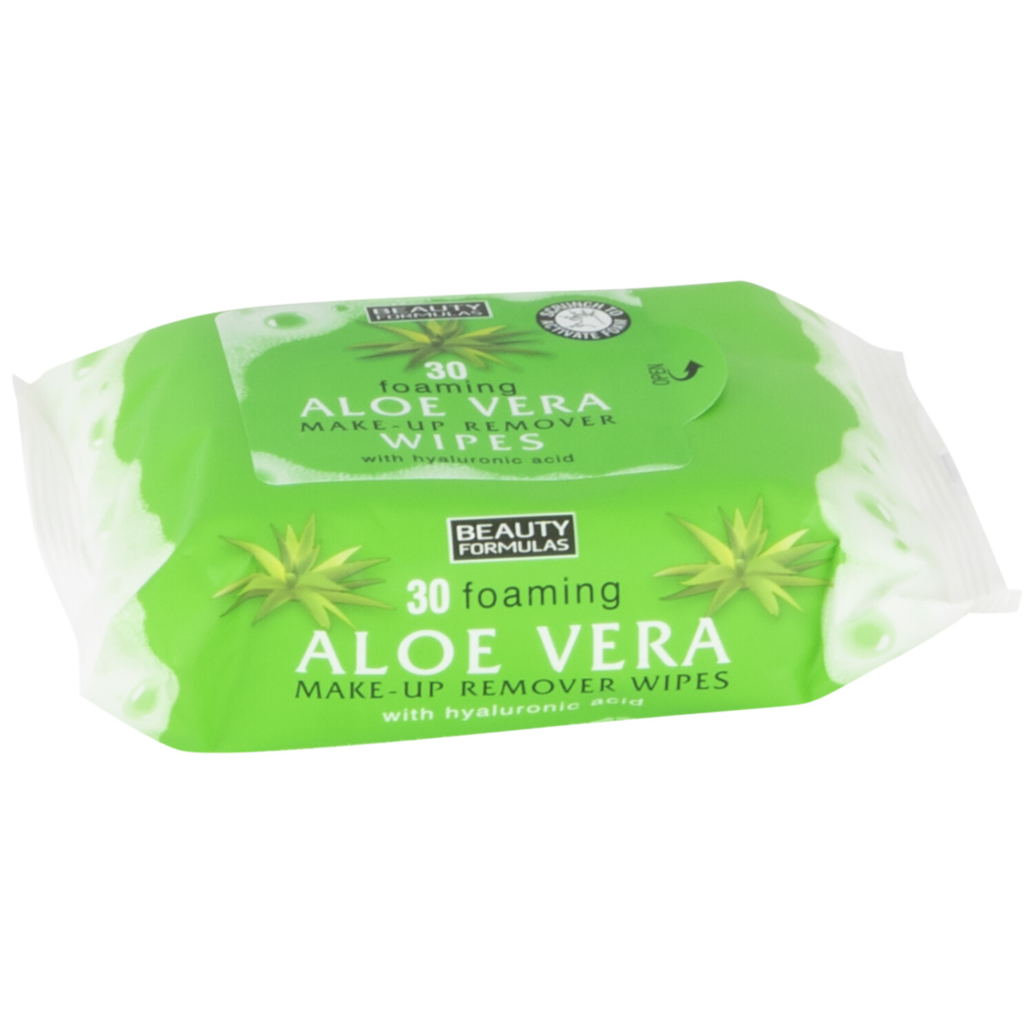 Aloe Vera Foaming Make-Up Remover Wipes Image