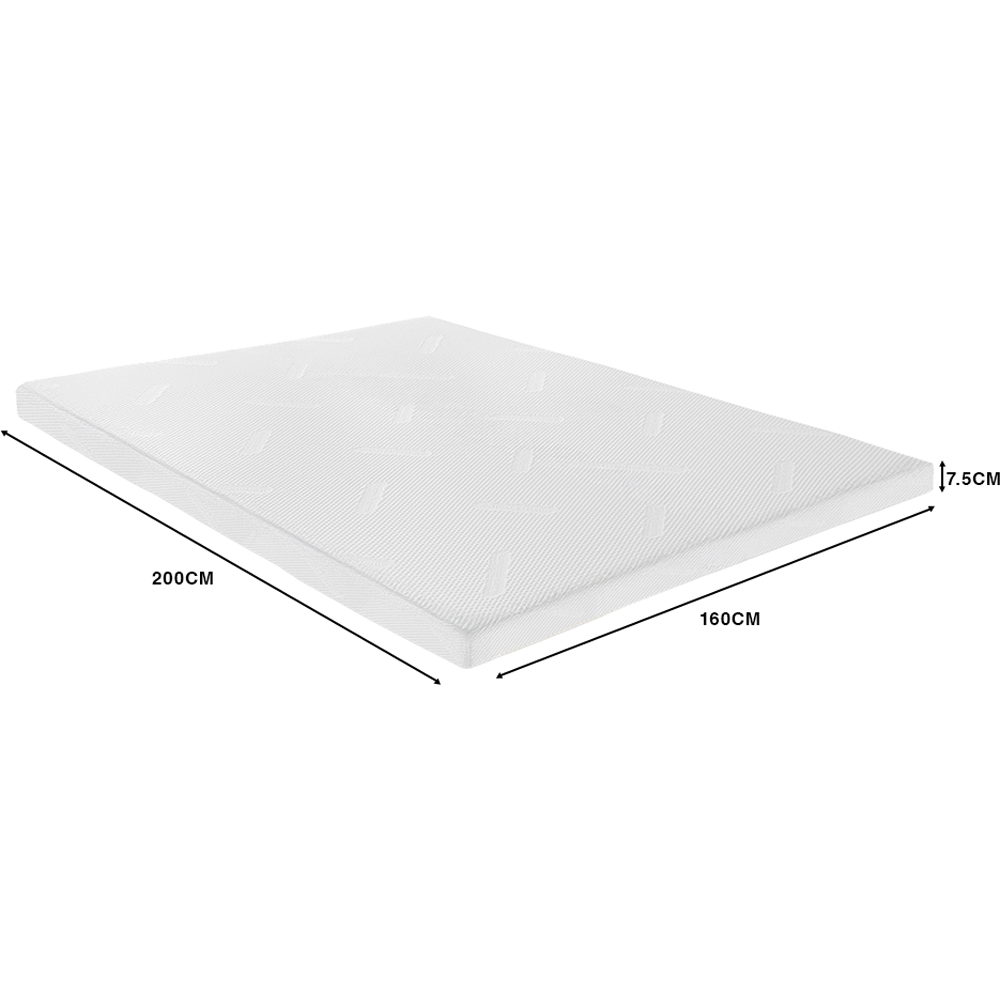 Starlight Beds European King Size Memory Foam Warmer Mattress Topper 3 inch Image 5