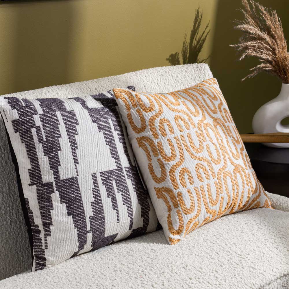 Hoem Ibizia Chai Abstract Cushion Image 6