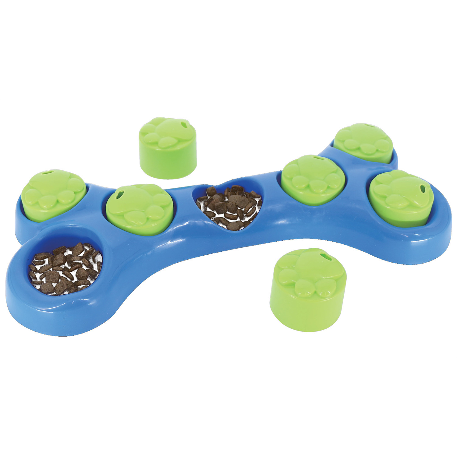 Clever Paws Intelligent Pet Toy Bone Image