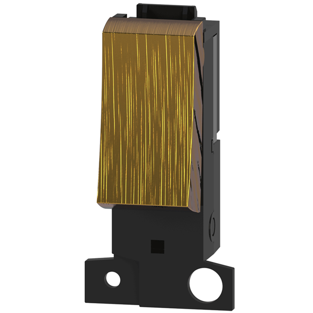 Ener-J  Smart Antique Brass Finish Wireless Grid Switch Image 3