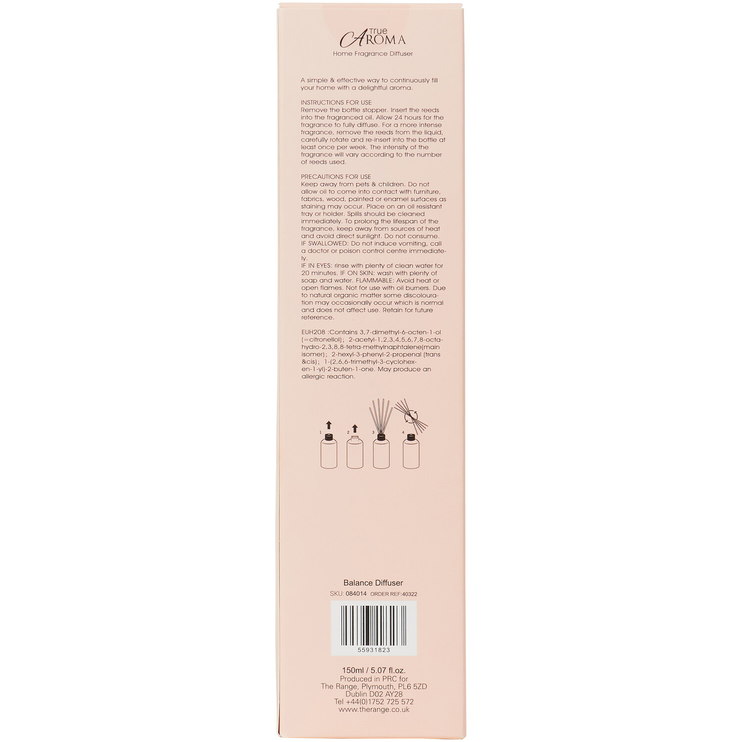 Balance Diffuser 150ml - Pink Image 7