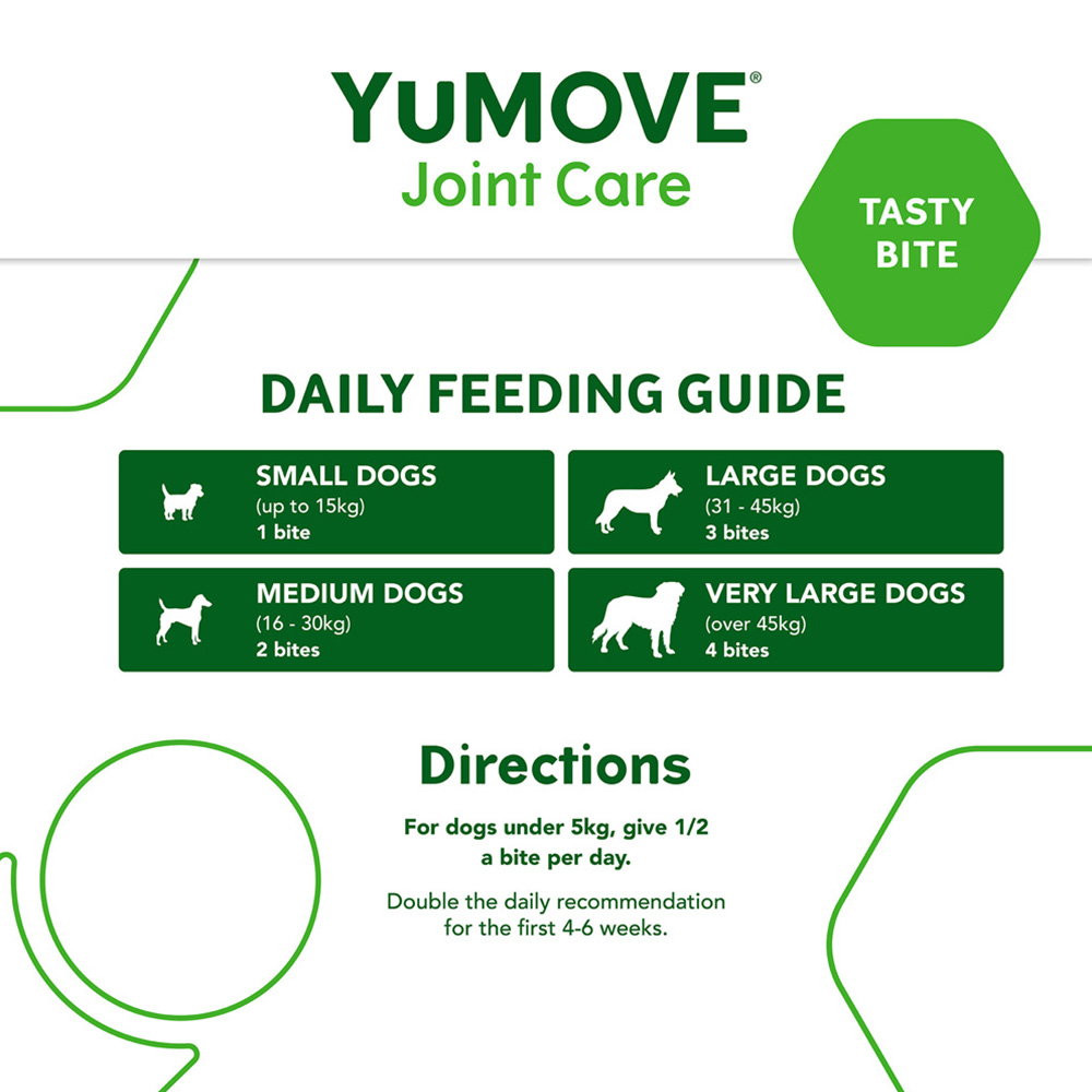 YuMOVE Joint Daily Bite Adult Dogs 60 pack Image 7