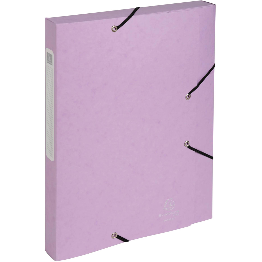 Exacompta Aquarel A4 Assorted Colour 25mm Board Box File 10 Pack Image 3