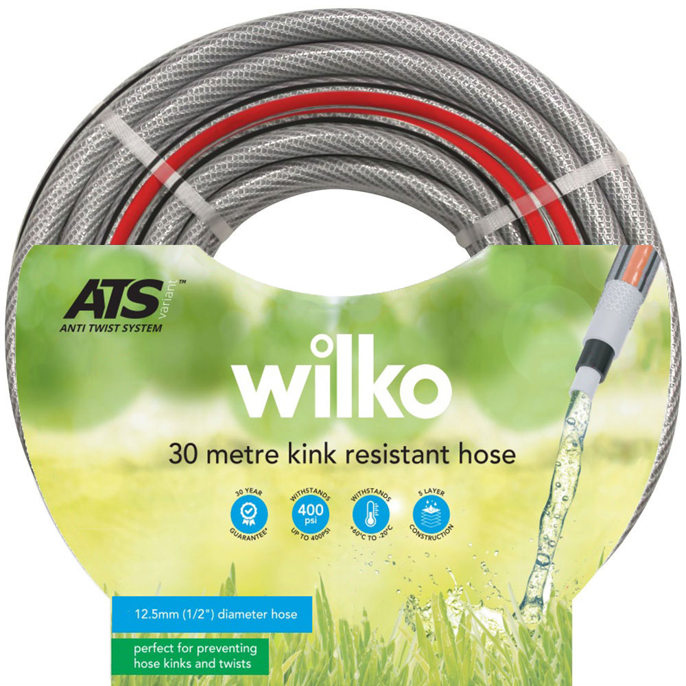 Wilko Kink Resistant Garden Hose 30m Image 1