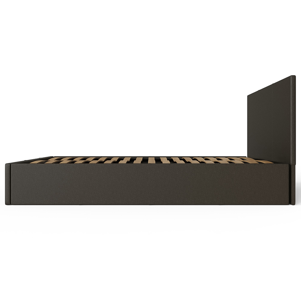 GFW King Grey Side Lift Ottoman Bed Image 6