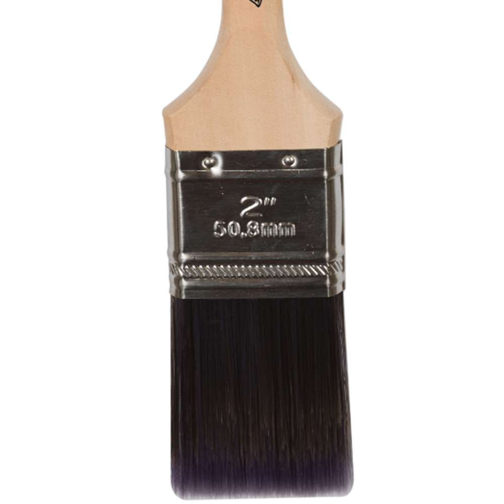 ArroWorthy Classic 2 inch Nylyn Flat Beaver Tail Paint Brush Image 3