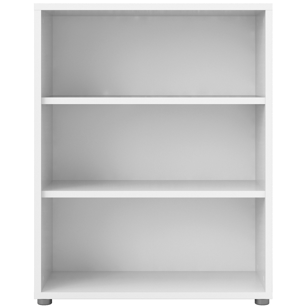 Florence 2 Shelf White Bookcase Image 3
