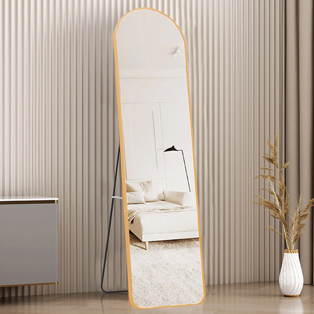 Living and Home Gold Frame Full Length Standing Mirror 40 x 150cm Image 6