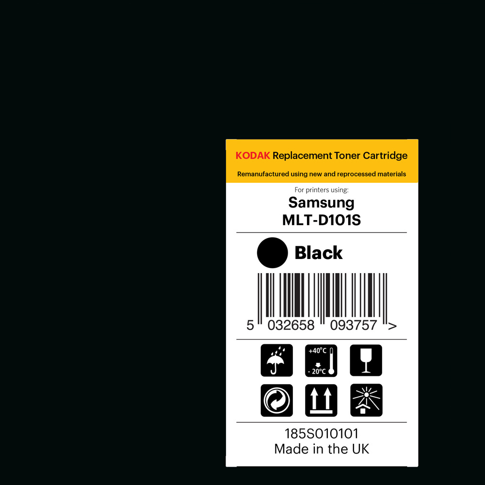 Kodak Samsung MLT-D101S Black Replacement Laser Cartridge Image 2