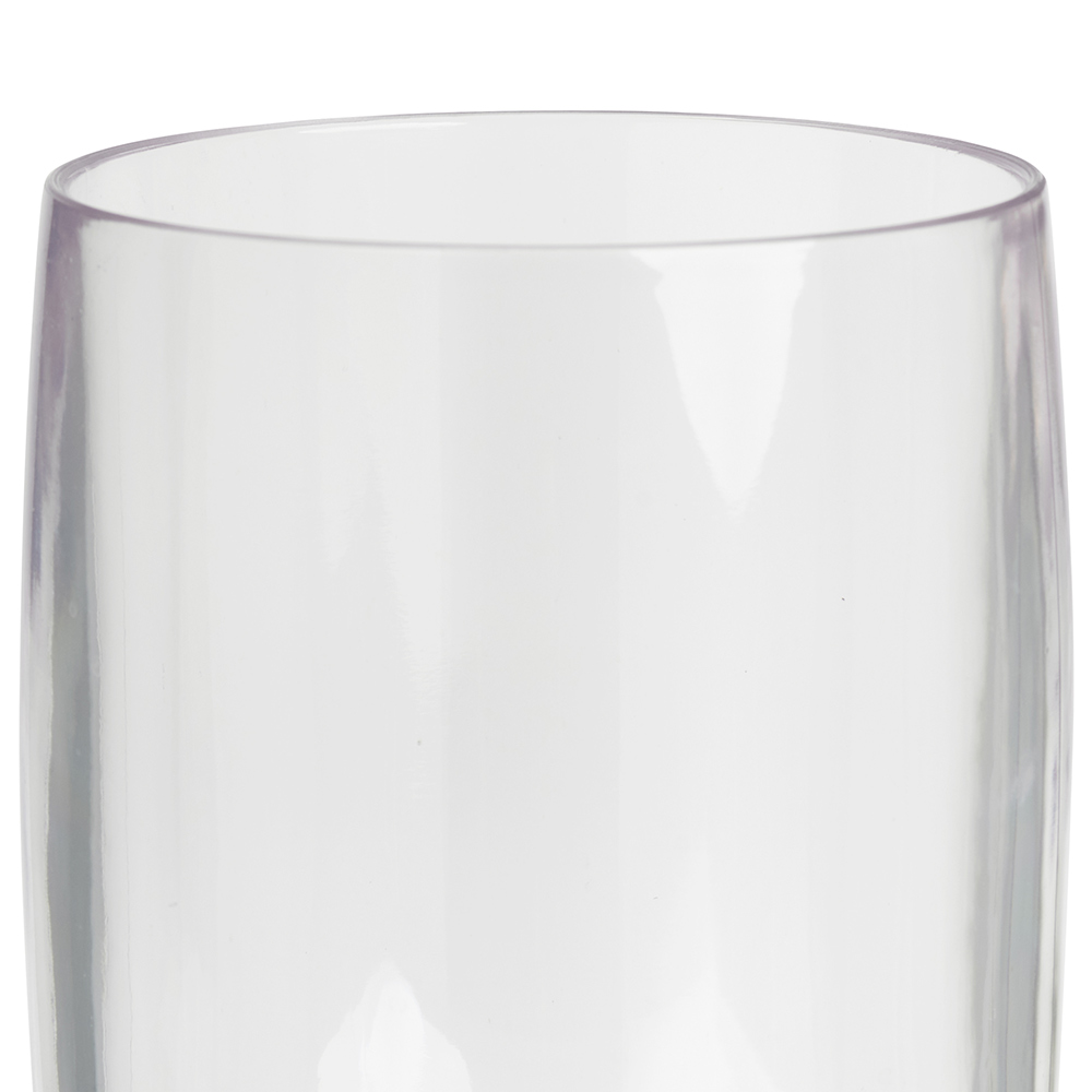 Wilko Clear Plastic Lo Ball Tumbler 4 Pack Image 5