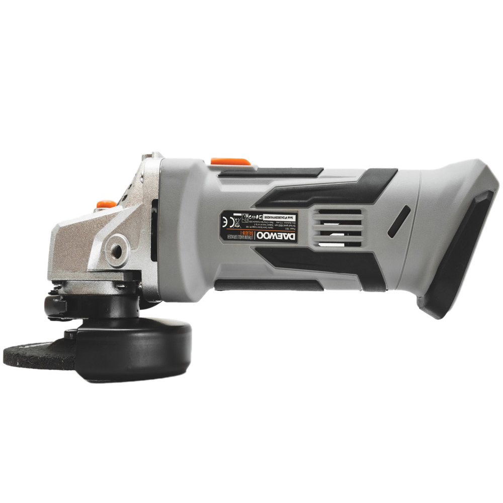 Daewoo U Force Series 18V 2 x 2Ah Lithium-Ion Cordless Angle Grinder with Battery Charger 115mm Image 2