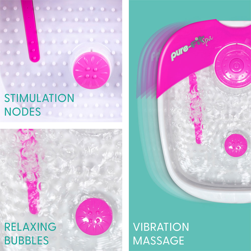 Aidapt Purefitspa Massage Bubble Foot Spa Image 5