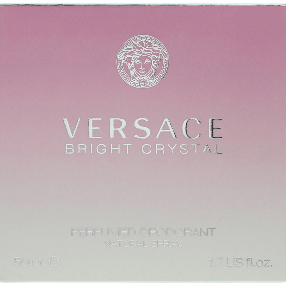 Versace Bright Crystal Perfumed Deodorant 50ml Image 3