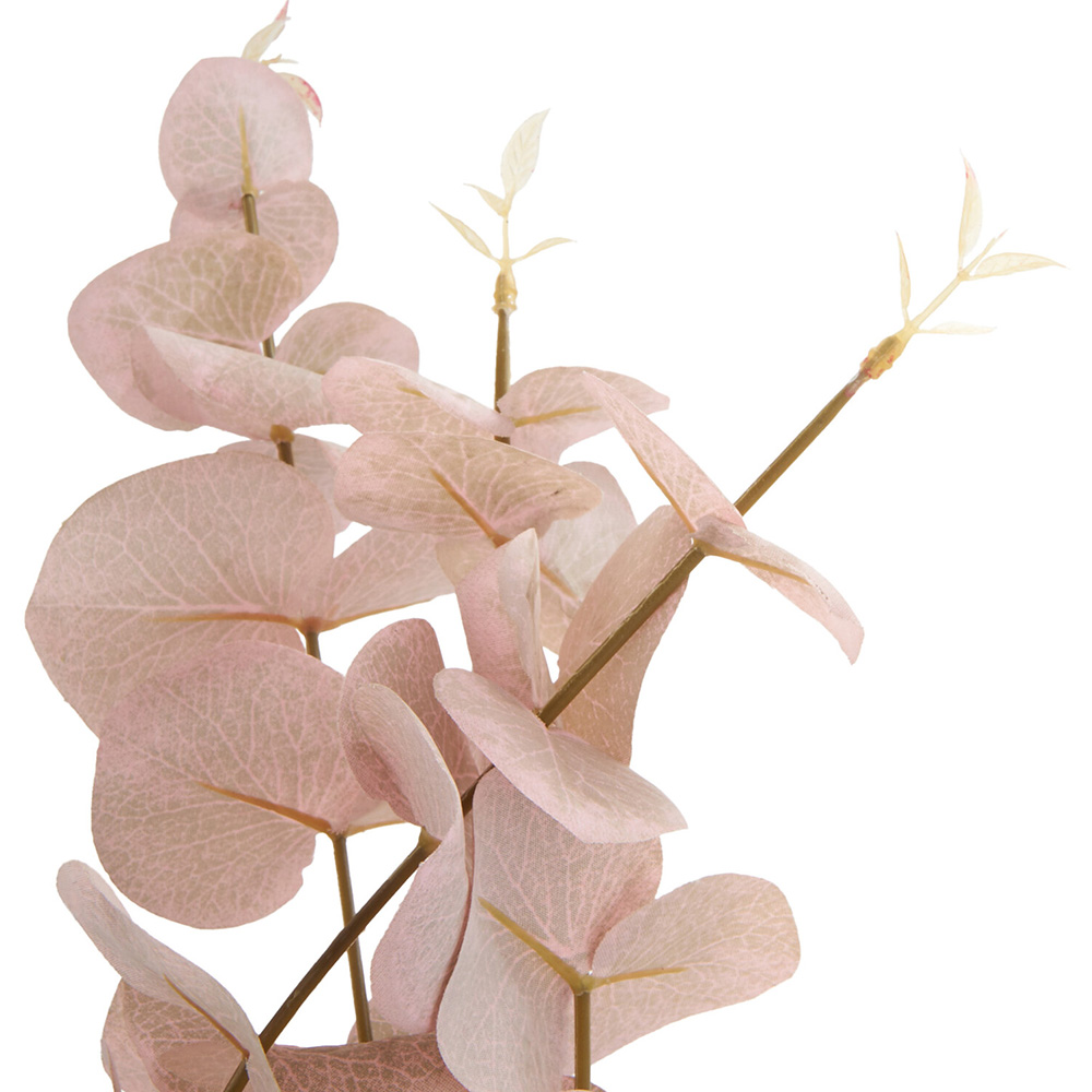 Icy Pink Eucalyptus Single Stem Artificial Plant Image 4
