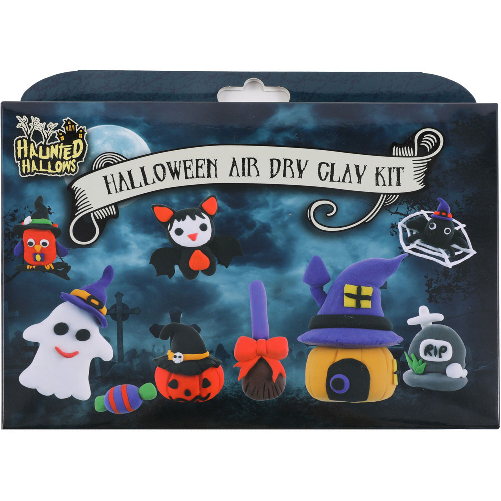 Halloween Air Dry Clay Kit - Black Image 1