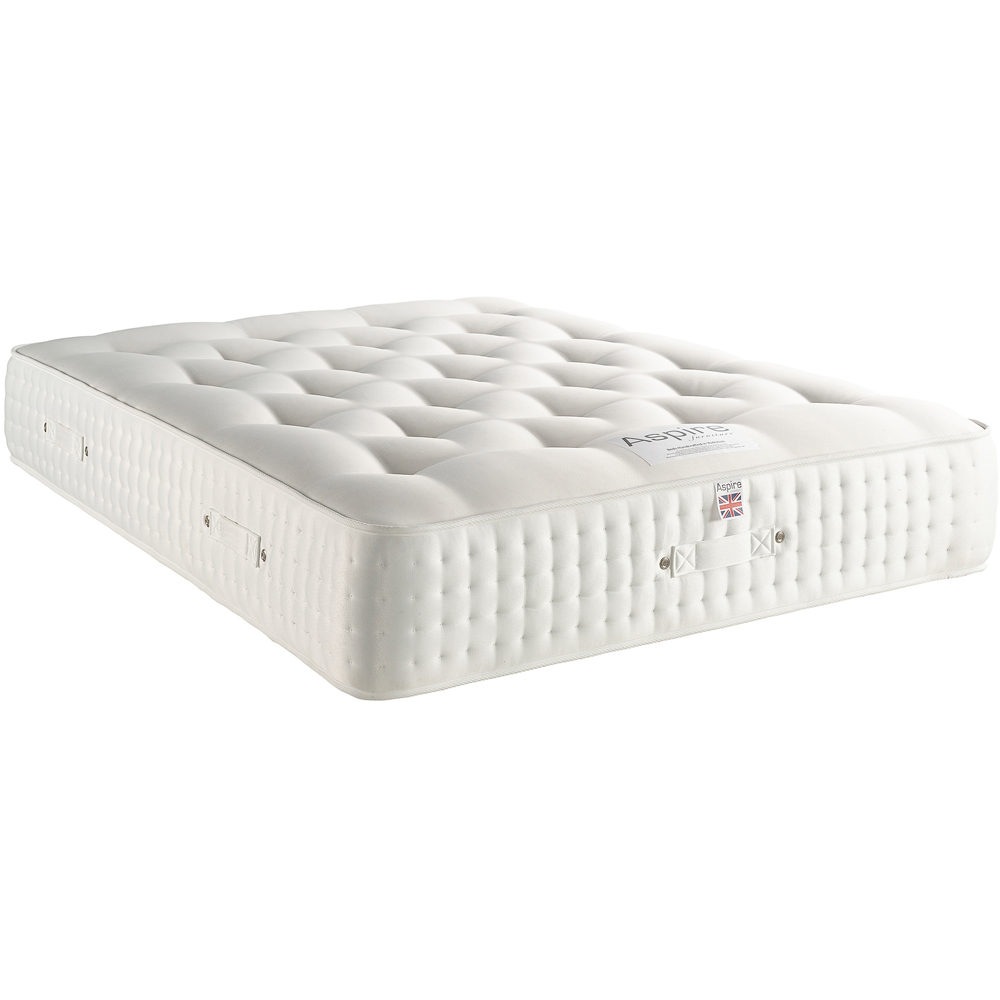 Aspire Furniture Super King Cashmere 3000 Pocket Mattress Image 1