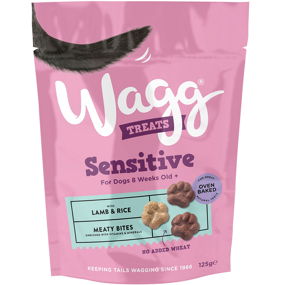 Wagg Sensitive Lamb and Rice Dog Treats 125g Image 1