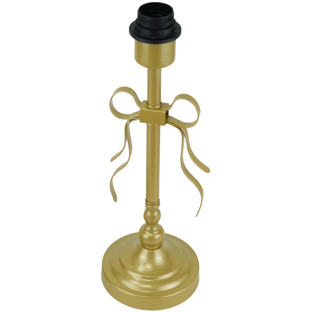 Gold Bow Table Lamp Image 6