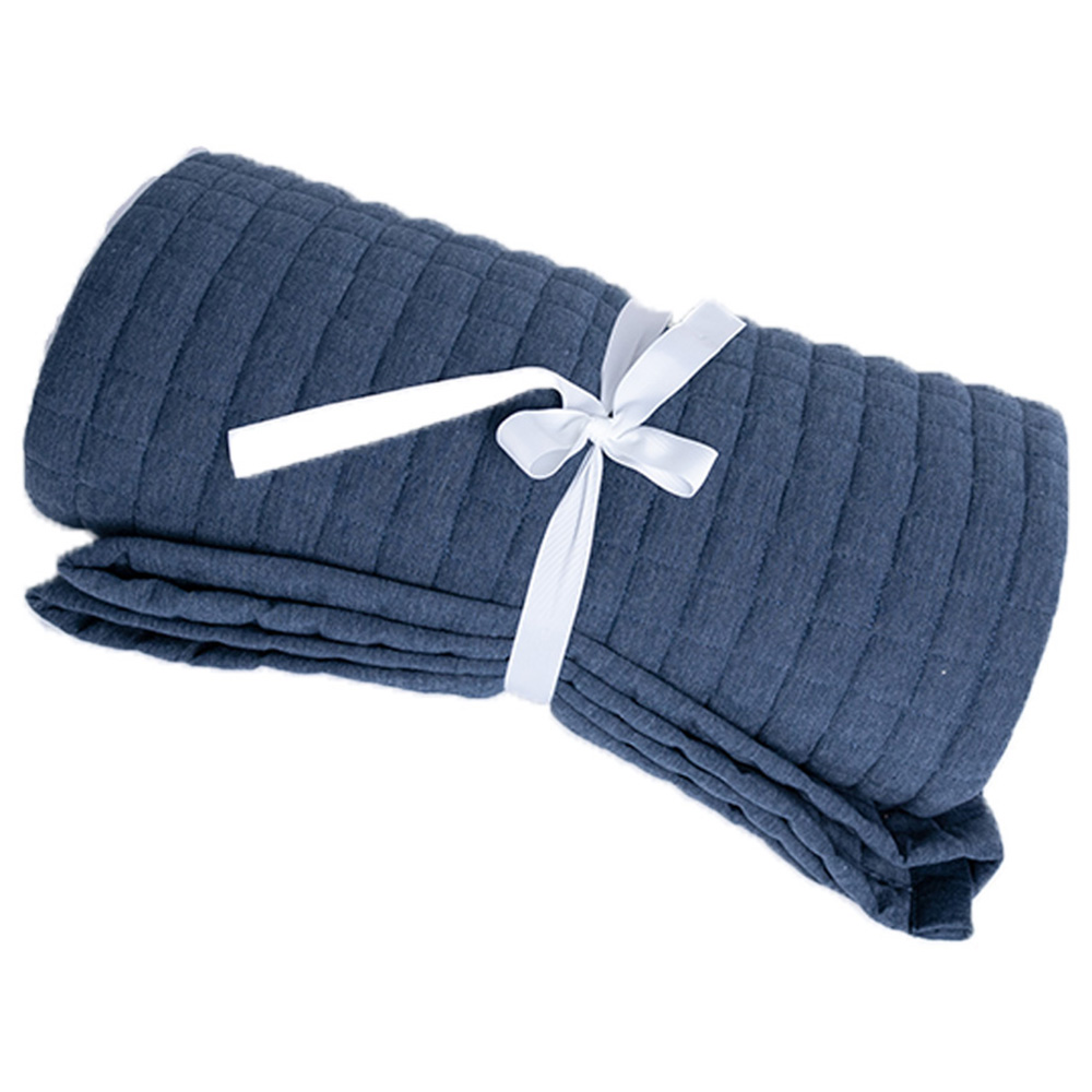 Serene Navy Crompton Runner 70 x 220cm Image 1