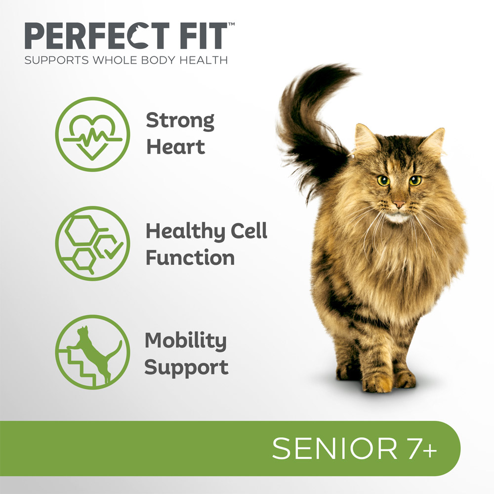 Perfect Fit Advanced Nutrition Chicken Senior Dry Cat Food 750g Image 2