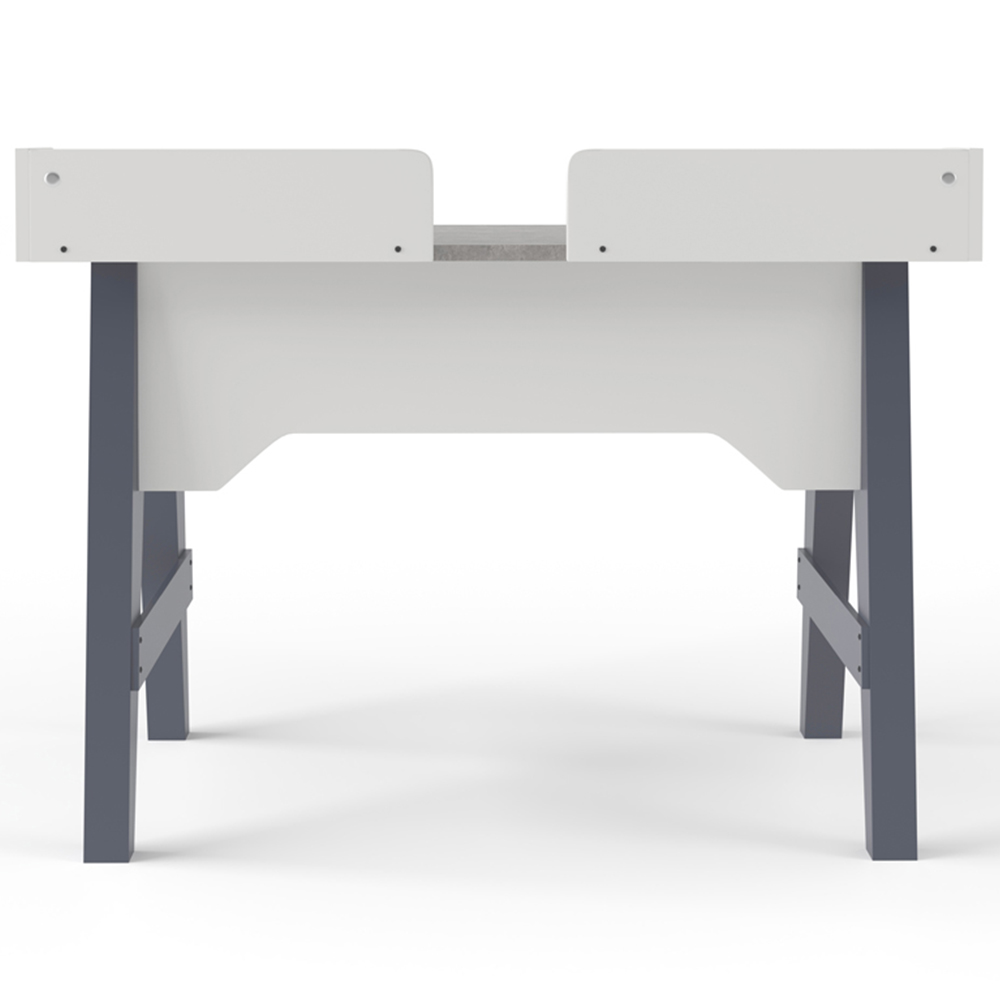 Alphason Truro Writing Desk Grey Image 4