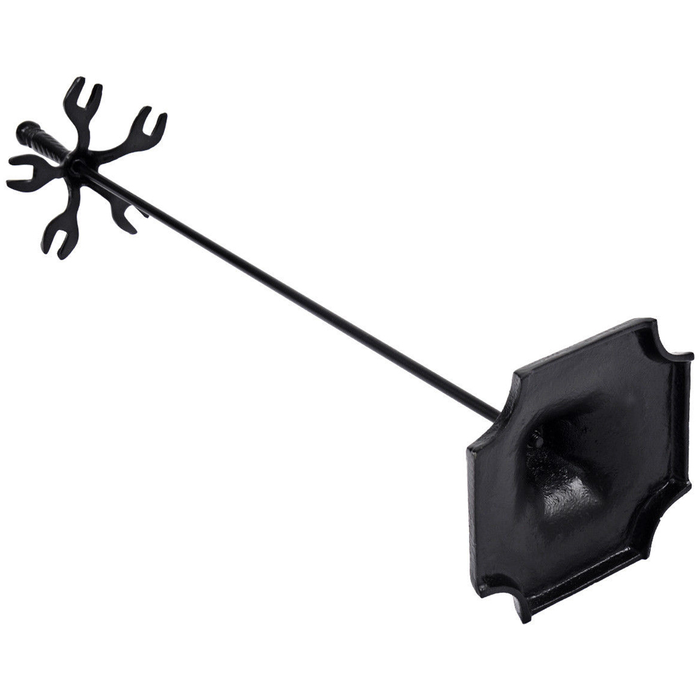 Costway 5 Piece Black Fire Companion Set Image 3