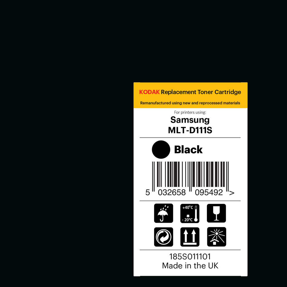 Kodak Samsung MLT-D111S Black Replacement Laser Cartridge Image 2